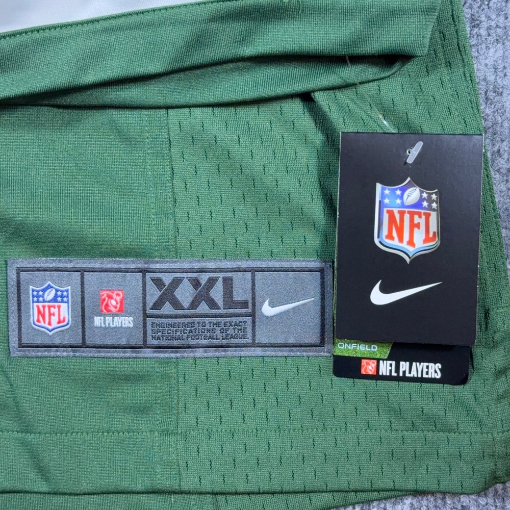 Nike NFL New‎ York Jets Tim Tebow 15 Jersey Mens XXL Green White NWT - Picture 6 of 8